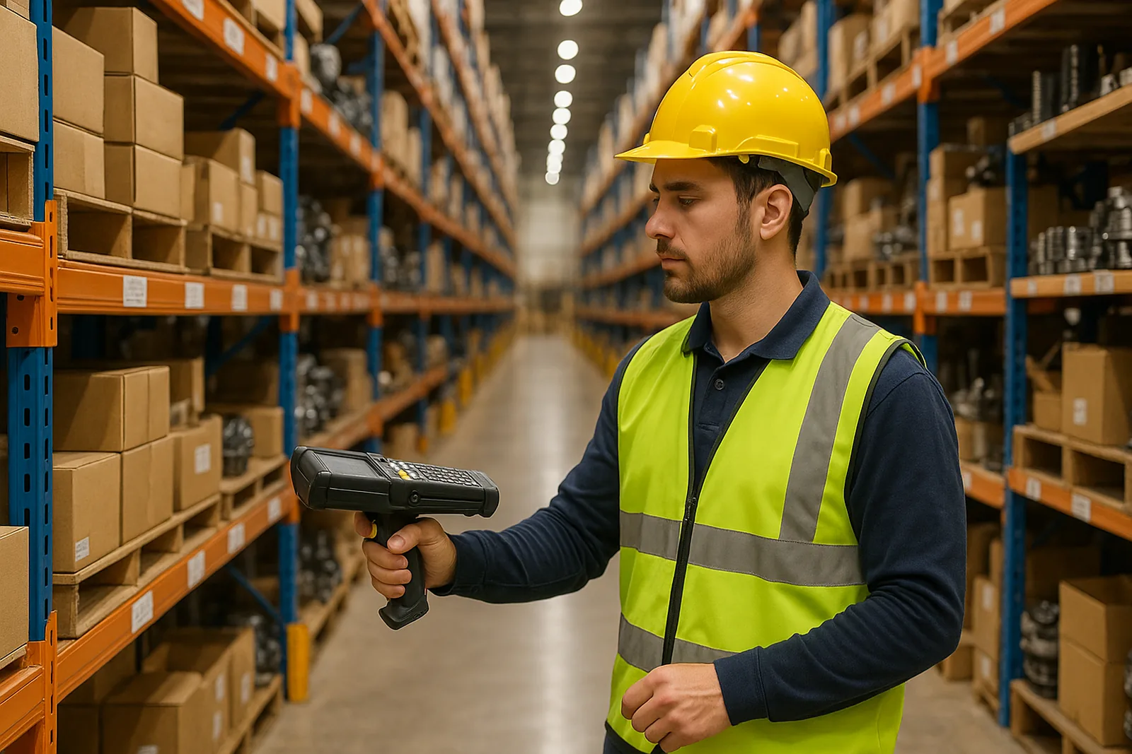 Case RFID Coletor de Dados: Inventário de Estoques com 99% de Acurácia