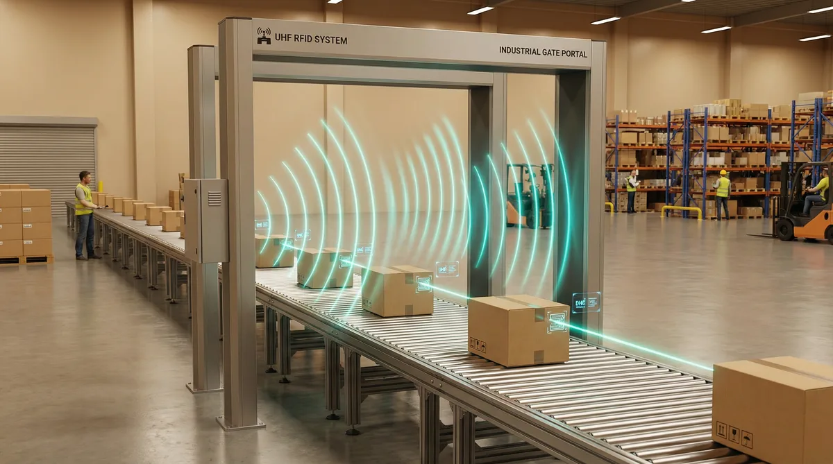 Antena RFID: funcionamento e por que é essencial para empresas