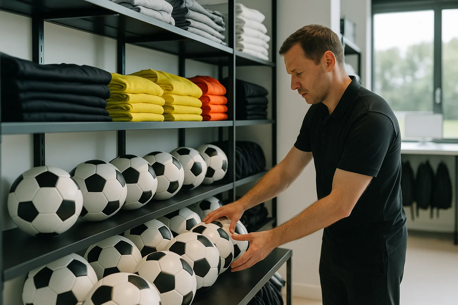RFID em clubes de futebol: controle de equipamentos