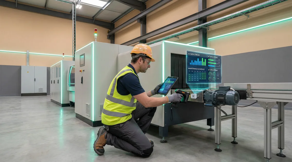 CMMS integrado com RFID e IoT