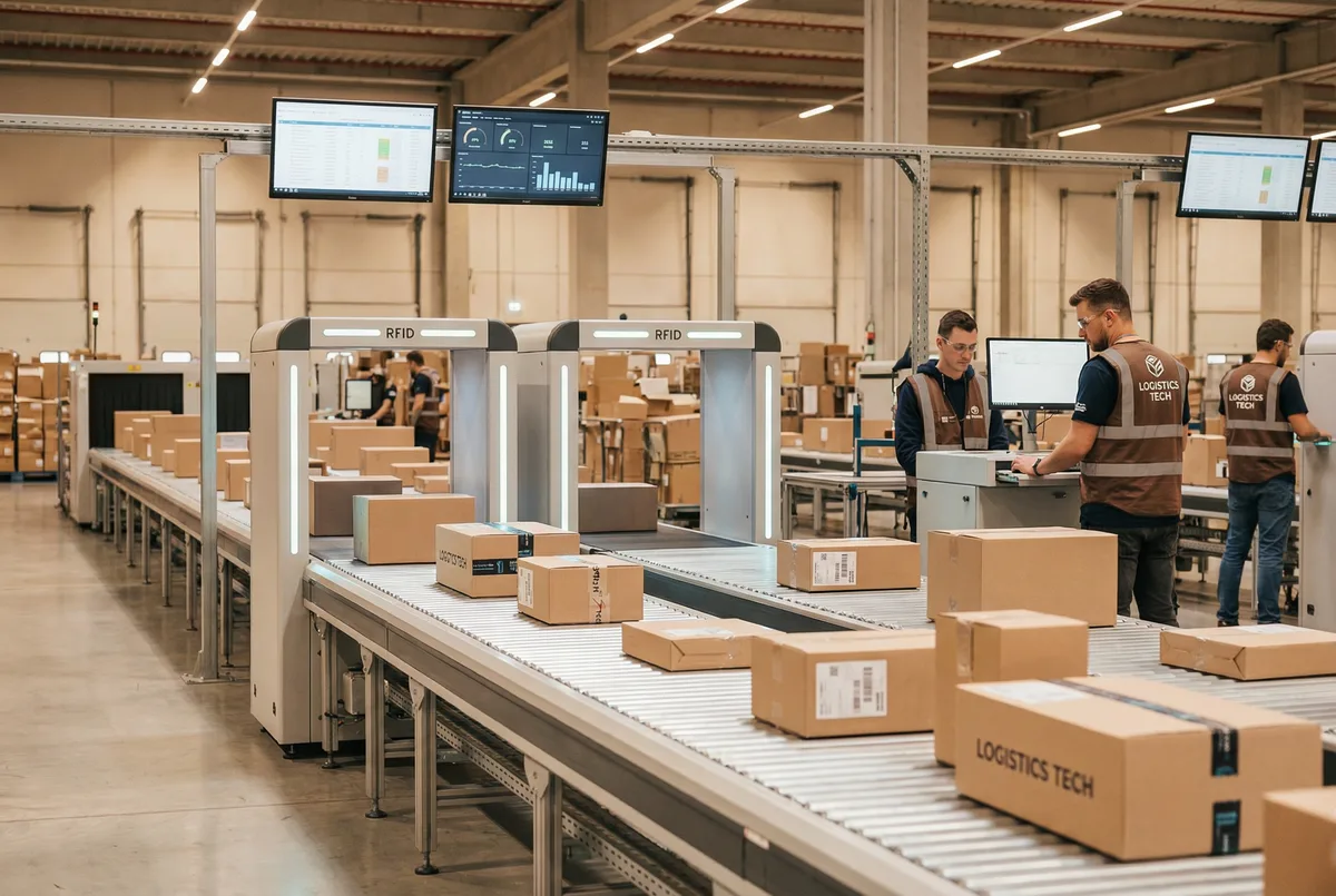 RFID & IoT: rastreamento em tempo real.