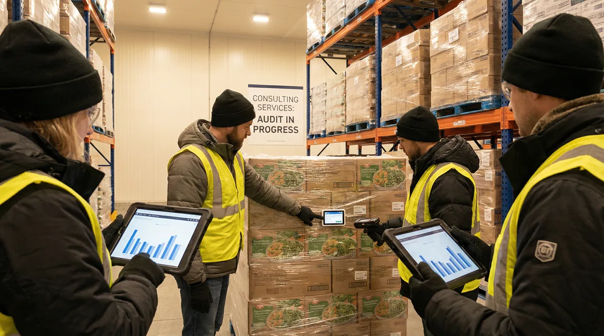 Auditoria de câmara fria