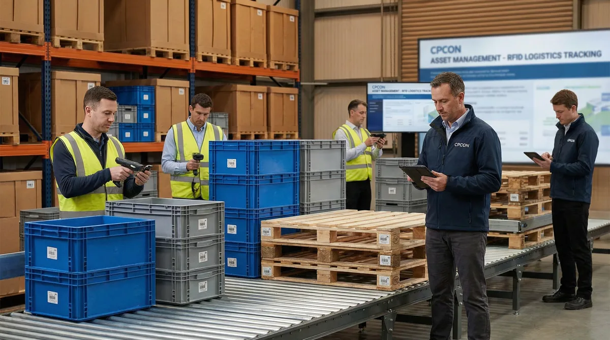 Controle de Caixas e Paletes