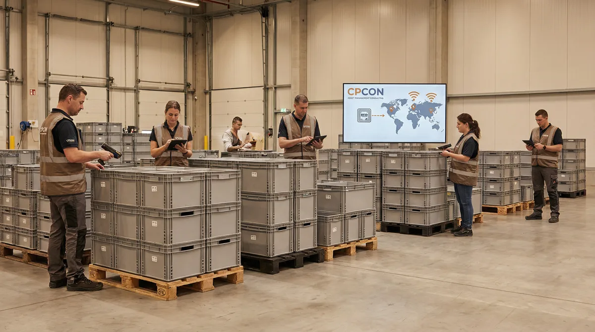 Controle de Caixas e Paletes