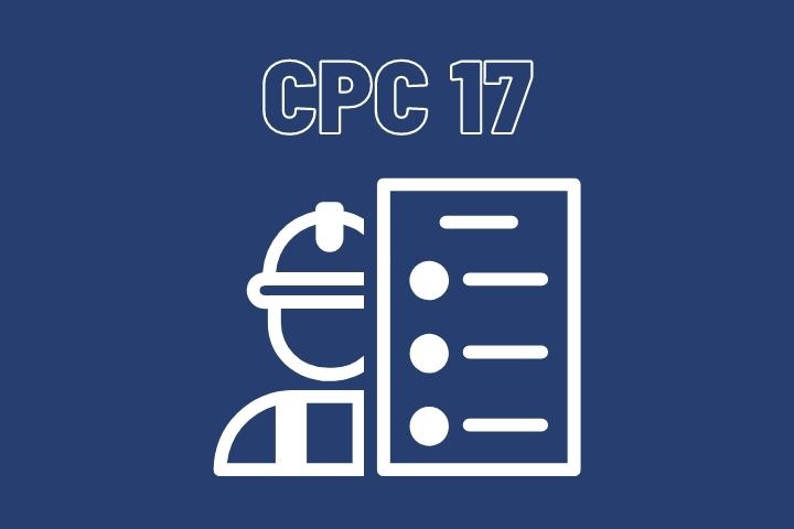 cpc 17 - contrato de construção