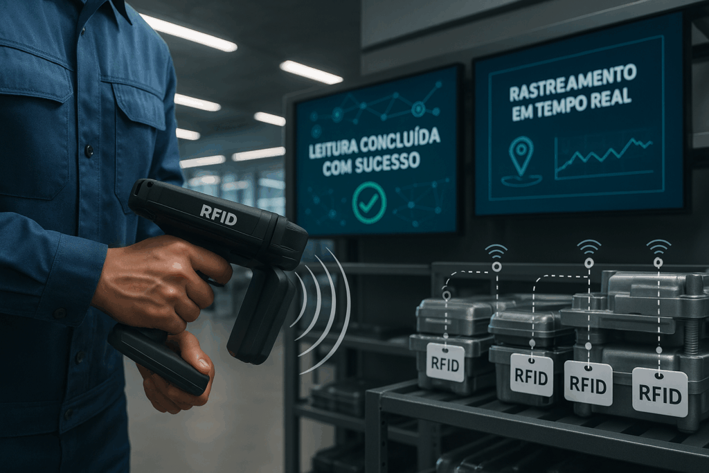 RFID na prática: como a tecnologia transforma o controle de ativos Tecnologia RFID