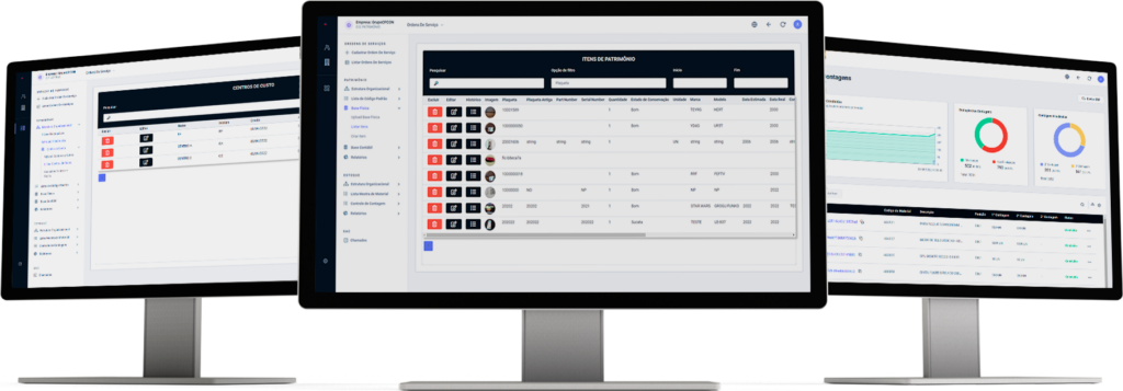 sistema de controle de manutenção de equipamentos cpcon