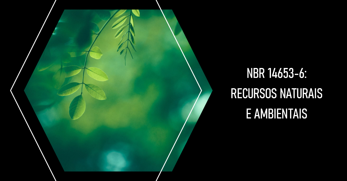 NBR 14653-6 Recursos Naturais e ambientais