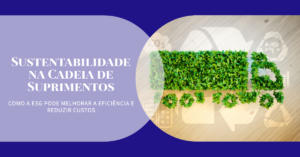 ESG na Cadeia de Suprimentos
