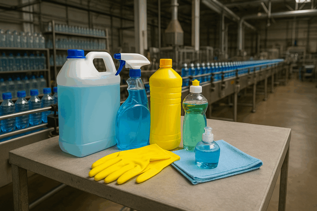 materiales de limpieza - MRO
