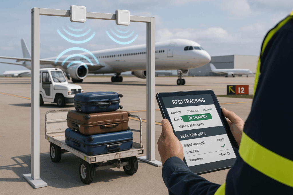 Portal RFID para Aeroportos