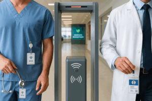 Portal RFID para saúde