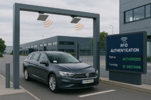 Portal RFID para autenticação de veículos