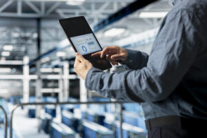 Portal RFID na logística